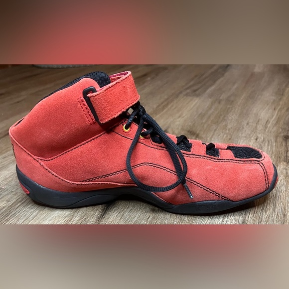 Piloti Ingels Red Suede Driving Shoe Karting Racing Shoe Men’s Size 7.5 - Picture 8 of 11